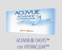 Lentes de contacto Acuvue